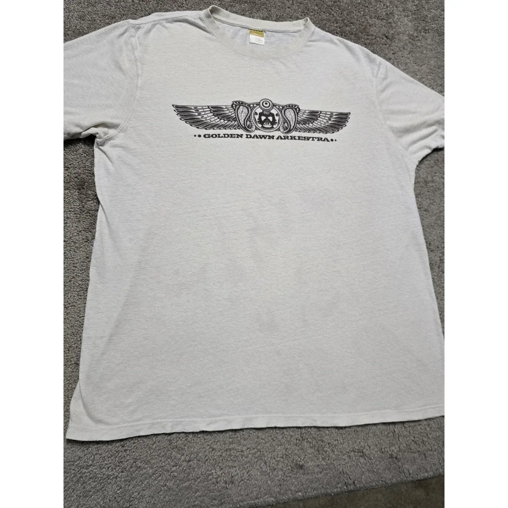 Golden Dawn Arkestra Band T-Shirt Avant-garde‎ Funkadelic Sun Ra Y2K Hemp Blend